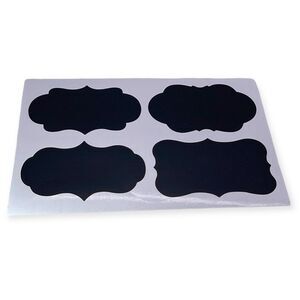 NWT Black Label stickers (4ct)